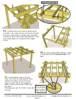 Preview for 10 page of OLT Outdoor Living Today Assembly Manual