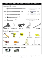 Preview for 3 page of OLT PEN99 Assembly Manual