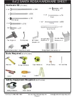 Preview for 6 page of OLT Santa Rosa SR812-FJ-Cedar Assembly Manual