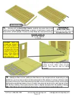 Preview for 12 page of OLT Santa Rosa SR812-FJ-Cedar Assembly Manual