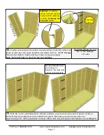 Preview for 11 page of OLT SpaceSaver SS124-SLIDER-CEDAR-AK Assembly Manual