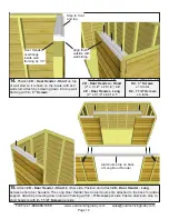 Preview for 13 page of OLT SpaceSaver SS124-SLIDER-CEDAR-AK Assembly Manual