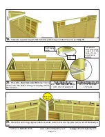 Preview for 15 page of OLT SpaceSaver SS124-SLIDER-CEDAR-AK Assembly Manual