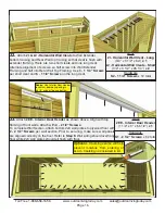 Preview for 16 page of OLT SpaceSaver SS124-SLIDER-CEDAR-AK Assembly Manual