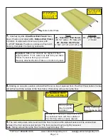 Preview for 10 page of OLT SpaceSaver SS124-SLIDER-CEDAR-FJ Assembly Manual