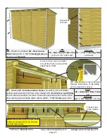 Preview for 27 page of OLT SpaceSaver SS124-SLIDER-CEDAR-FJ Assembly Manual