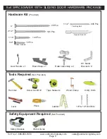 Preview for 5 page of OLT SS84-SLIDER-CEDAR-AK Assembly Manual