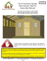 OLT SSGS1212 Assembly Manual preview