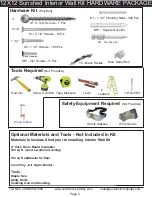 Preview for 3 page of OLT SSGS1212 Assembly Manual