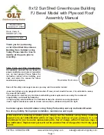 Предварительный просмотр 1 страницы OLT SSGS812-FJ-Ply Assembly Manual