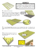 Предварительный просмотр 9 страницы OLT SSGS812-FJ-Ply Assembly Manual