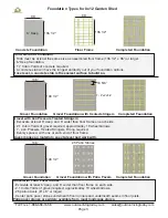 Предварительный просмотр 3 страницы OLT Studio Garden Shed STU128-FJ-Metal Assembly Manual