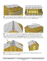 Предварительный просмотр 33 страницы OLT SunShed Garden Shed SSGS1212-AK-METAL Assembly Manual