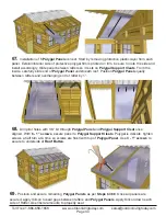 Предварительный просмотр 34 страницы OLT SunShed Garden Shed SSGS1212-AK-METAL Assembly Manual