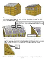 Предварительный просмотр 38 страницы OLT SunShed Garden Shed SSGS1212-AK-METAL Assembly Manual