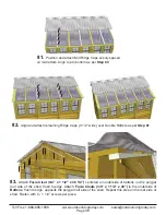 Предварительный просмотр 39 страницы OLT SunShed Garden Shed SSGS1212-AK-METAL Assembly Manual