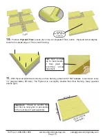 Preview for 10 page of OLT SunShed Garden Shed SSGS1212-FJ-METAL Assembly Manual