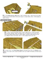 Preview for 29 page of OLT SunShed Garden Shed SSGS1212-FJ-METAL Assembly Manual