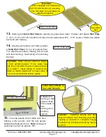 Preview for 11 page of OLT SunShed Greenhouse 8x12 Assembly Manual