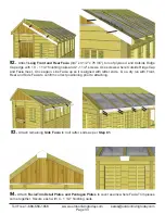 Preview for 33 page of OLT SunShed Greenhouse 8x12 Assembly Manual