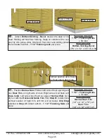 Предварительный просмотр 35 страницы OLT SunShed SSGS1216-AK-Ply Assembly Manual