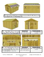 Предварительный просмотр 43 страницы OLT SunShed SSGS1216-AK-Ply Assembly Manual