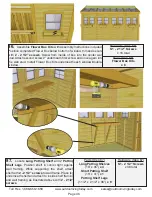 Предварительный просмотр 46 страницы OLT SunShed SSGS1216-AK-Ply Assembly Manual