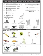 Preview for 6 page of OLT SunShed SSGS1216-FJ-Cedar Assembly Manual