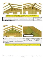 Preview for 27 page of OLT SunShed SSGS1216-FJ-Cedar Assembly Manual