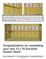 Preview for 49 page of OLT SunShed SSGS1216-FJ-Cedar Assembly Manual