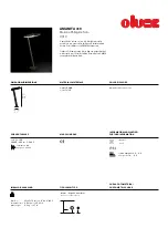 Предварительный просмотр 1 страницы oluce AMANITA 319 Mounting Instructions