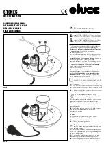 Предварительный просмотр 3 страницы oluce STONES 207 Mounting Instructions