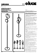 Предварительный просмотр 3 страницы oluce SUPERLUNA 397 Mounting Instructions