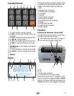 Preview for 13 page of Olymp NC 450 Operating Manual