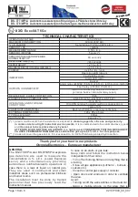 Preview for 1 page of olympia electronics BS-377/WP/A Manual