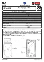 olympia electronics BS-409 Quick Start Manual preview