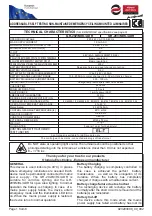 Preview for 1 page of olympia electronics GR-292/M/HL/ADR Installation Instructions Manual