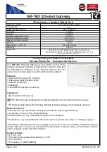 olympia electronics GR-7601 Manual preview