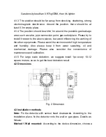 Предварительный просмотр 6 страницы olympia electronics TC100N Operation Manual