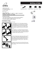 Olympia Faucets, Inc. P-2371T Installation Instructions preview