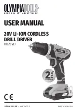 Preview for 1 page of Olympia Tools DD20VLI User Manual