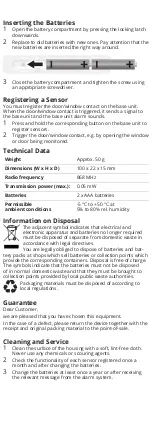 Preview for 3 page of Olympia 5991 User Manual