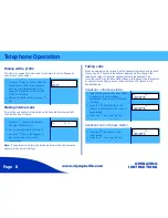 Preview for 12 page of Olympia 6111 Operating Instructions Manual