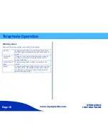 Preview for 20 page of Olympia 6111 Operating Instructions Manual