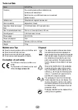 Предварительный просмотр 20 страницы Olympia 947730522 Operating Manual