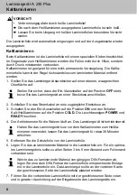 Preview for 8 page of Olympia A 235 Plus Operating Instructions Manual