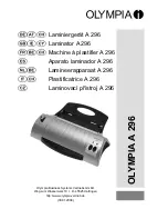 Olympia A 296 User Manual preview