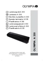 Olympia A 330 Instructions Manual preview