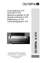 Preview for 1 page of Olympia A 370 Manual