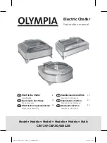 Olympia CB729 Instruction Manual preview